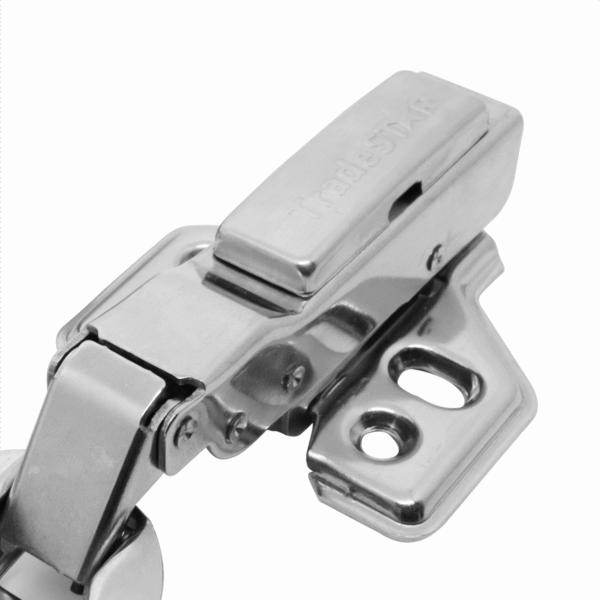 DOBRADICA CLIP ON SOFT CLOSE INOX CURVA / PARES - Imagem 4