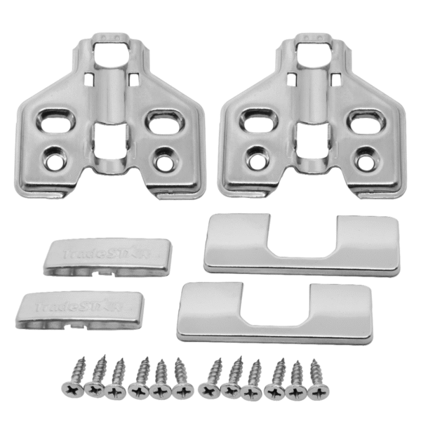 DOBRADICA CLIP ON SOFT CLOSE INOX CURVA / PARES - Imagem 6