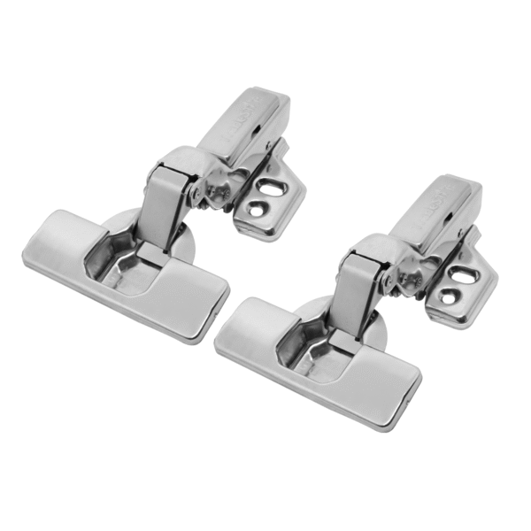 DOBRADICA CLIP ON SOFT CLOSE INOX ALTA / PARES - Imagem 2