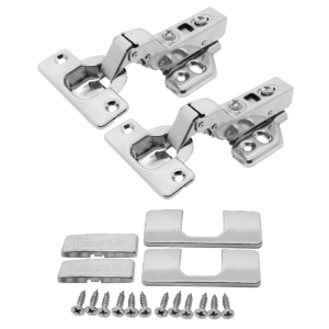 DOBRADICA CLIP ON SOFT CLOSE INOX ALTA / PARES