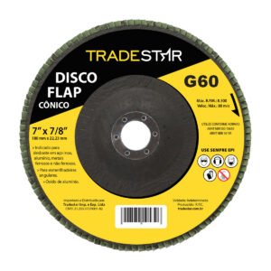 DISCO FLAP CONICO 180MM G60