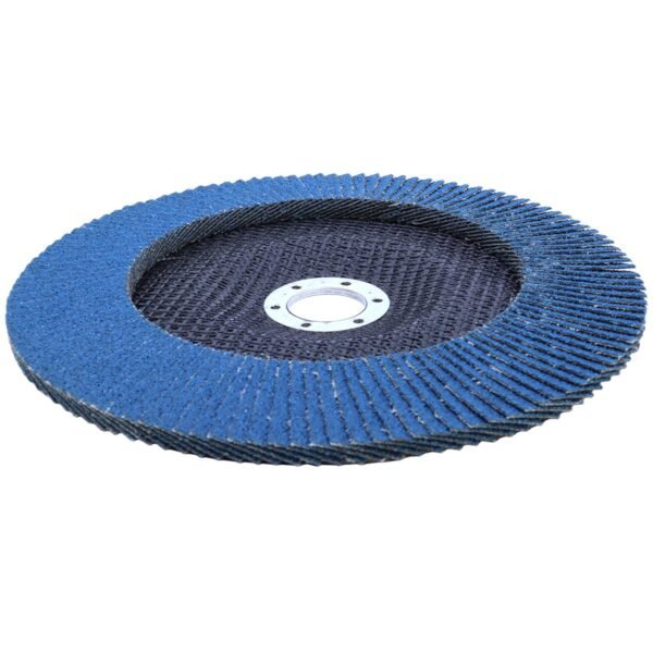 DISCO FLAP CONICO 180MM G40 AZUL