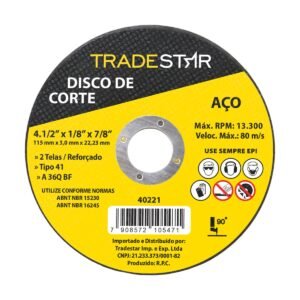 DISCO DE CORTE 115X3.0MM