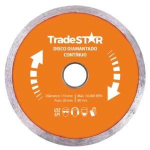 DISCO DIAMANTADO CONTINUO 110X20MM