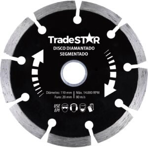 DISCO DIAMANTADO SEGMENTADO 110X20MM