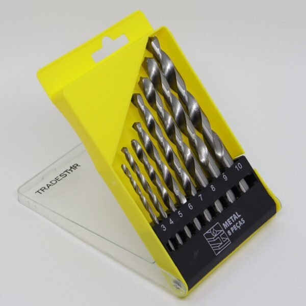 JOGO BROCAS P/ METAL 8 PCS - Imagem 3