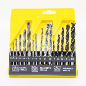 JOGO BROCAS MIX 16 PCS