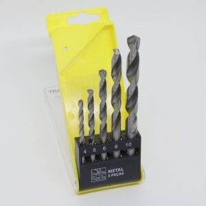 JOGO BROCAS P/ METAL 5 PCS