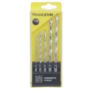 JOGO BROCAS P/ CONCRETO 5 PCS