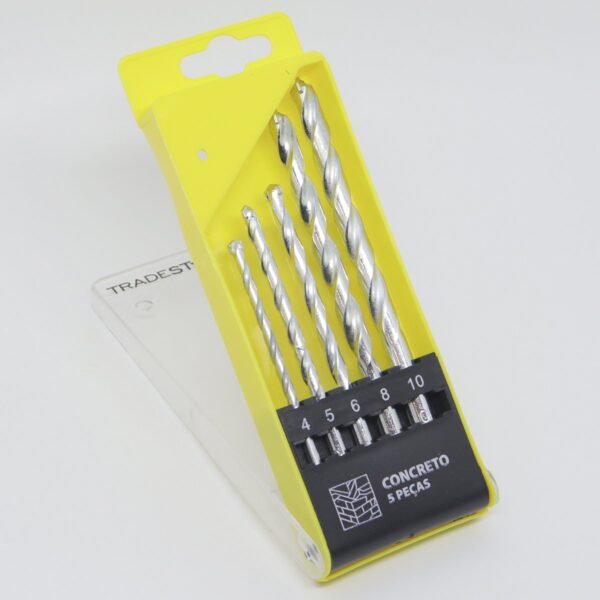 JOGO BROCAS P/ CONCRETO 5 PCS - Imagem 2