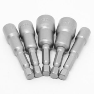 JOGO SOQUETE MAGNETICO - 6, 8, 10, 12, 13MM