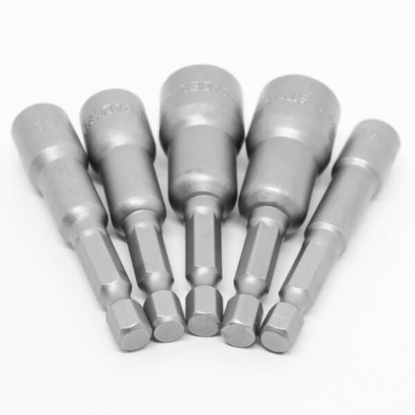 JOGO SOQUETE MAGNETICO - 6, 8, 10, 12, 13MM