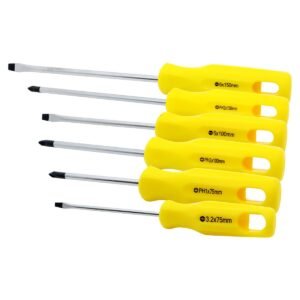 JOGO CHAVES DE FENDA 6 PCS