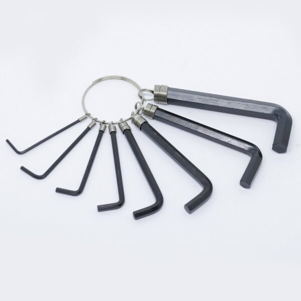 JOGO CHAVE HEXAGONAL CHAVEIRO 8 PCS - Imagem 2