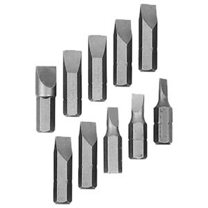 JOGO BITS FENDA 1/4" 25MM 10 PCS