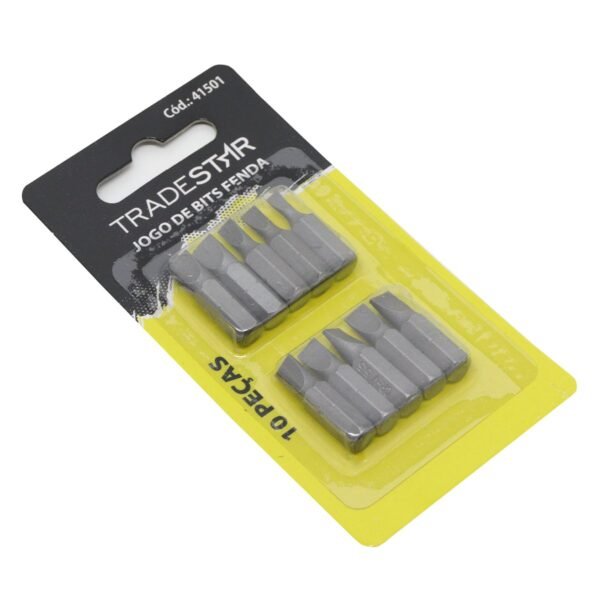 JOGO BITS FENDA 1/4" 25MM 10 PCS - Imagem 2