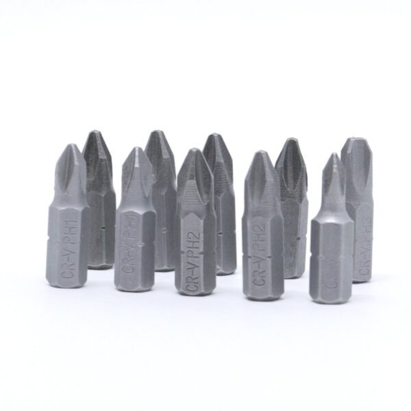 JOGO BITS PHILLIPS 1/4" 25MM 10 PCS - Imagem 3