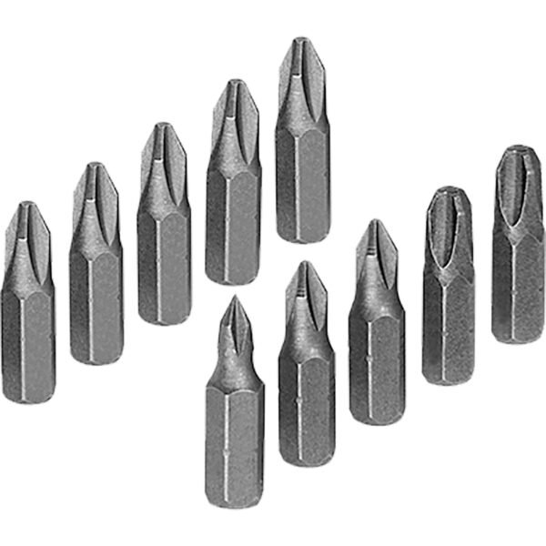 JOGO BITS PHILLIPS 1/4" 25MM 10 PCS - Imagem 4