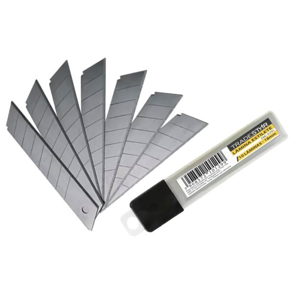 LAMINA P/ ESTILETE 18 MM 10 PCS - Imagem 3