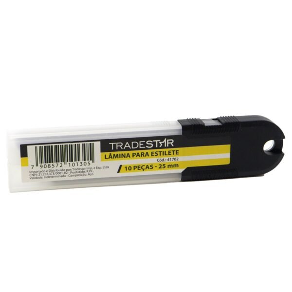 LAMINA P/ ESTILETE 25 MM 10 PCS