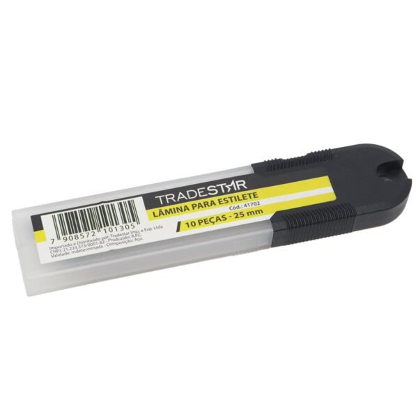 LAMINA P/ ESTILETE 25 MM 10 PCS - Imagem 3