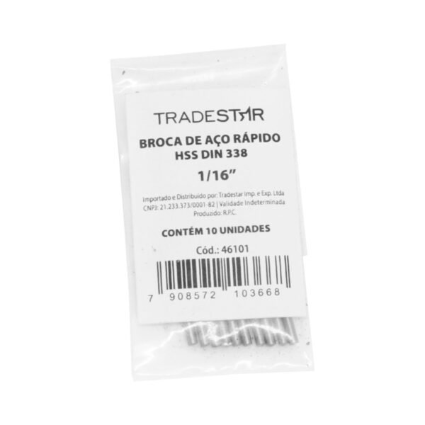 BROCA ACO RAPIDO 1/16" - Imagem 2
