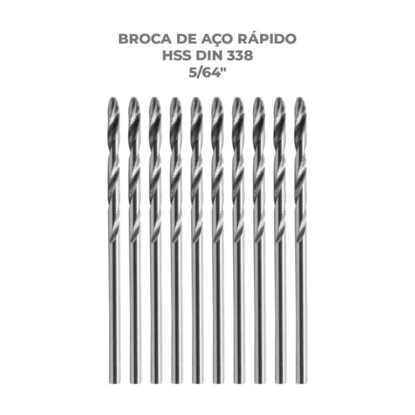 BROCA ACO RAPIDO 5/64" - Imagem 2