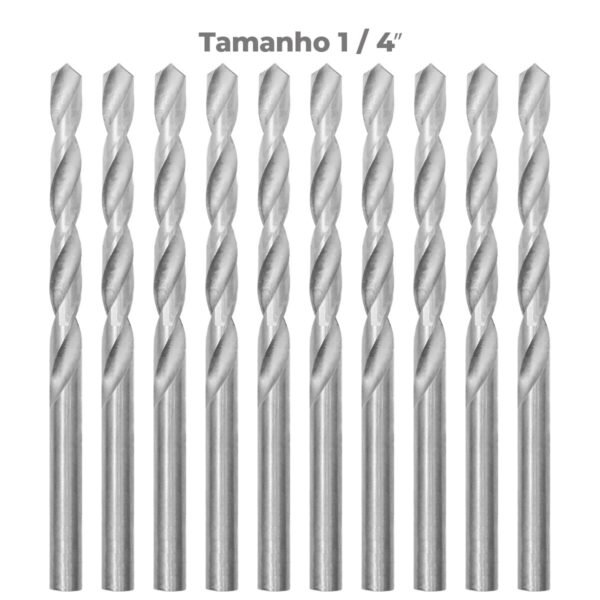 BROCA ACO RAPIDO 1/4" - Imagem 2