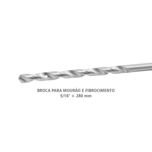 BROCA P/ MOURAO 5/16"X280MM - Imagem 2