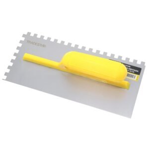 DESEMPENADEIRA DENTADA 12X28CM CABO PLASTICO