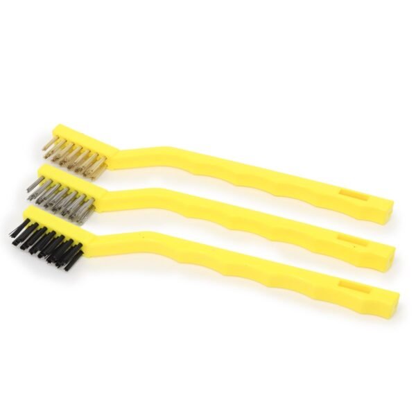 JOGO ESCOVAS MIX 3 PCS - NYLON LATAO INOX - Imagem 3