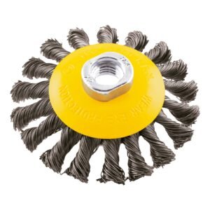 ESCOVA CONICA ACO TORCIDO 4"