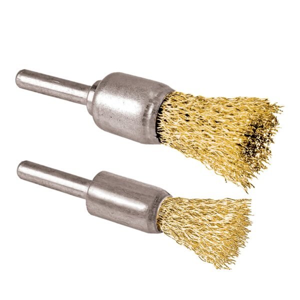 ESCOVA PINCEL ACO LATONADO 1/4X3/4" - Imagem 3