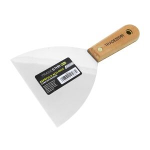 ESPATULA CABO MADEIRA 12CM INOX
