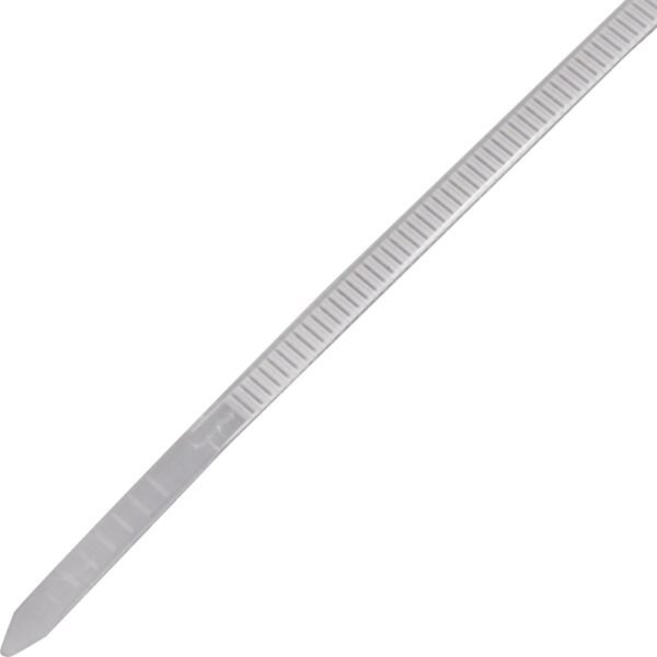 ABRACADEIRA NYLON 3.6X150MM BRANCA - Imagem 2