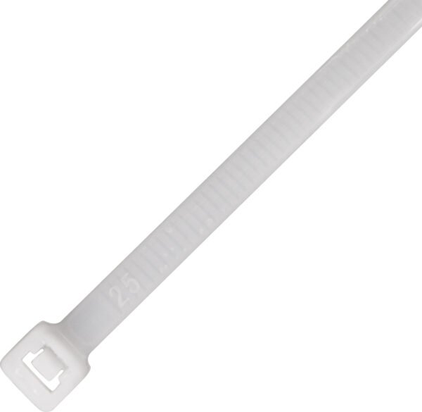ABRACADEIRA NYLON 4.8X400MM BRANCA