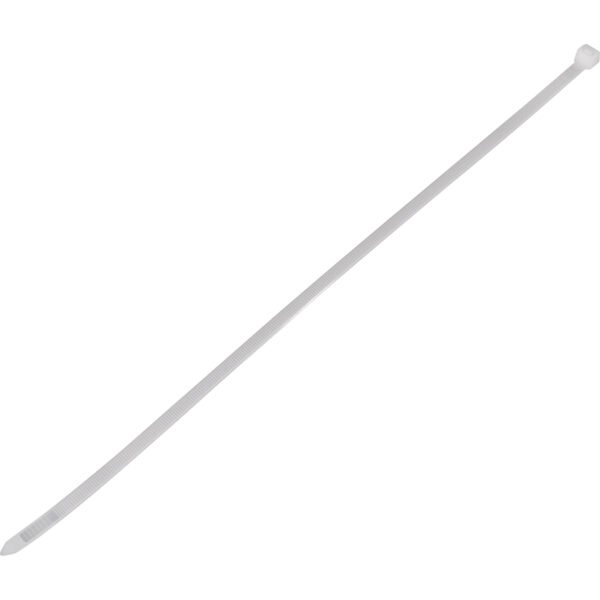 ABRACADEIRA NYLON 7.6X400MM BRANCA - Imagem 2