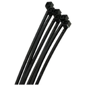 ABRACADEIRA NYLON 2.5X100MM PRETA