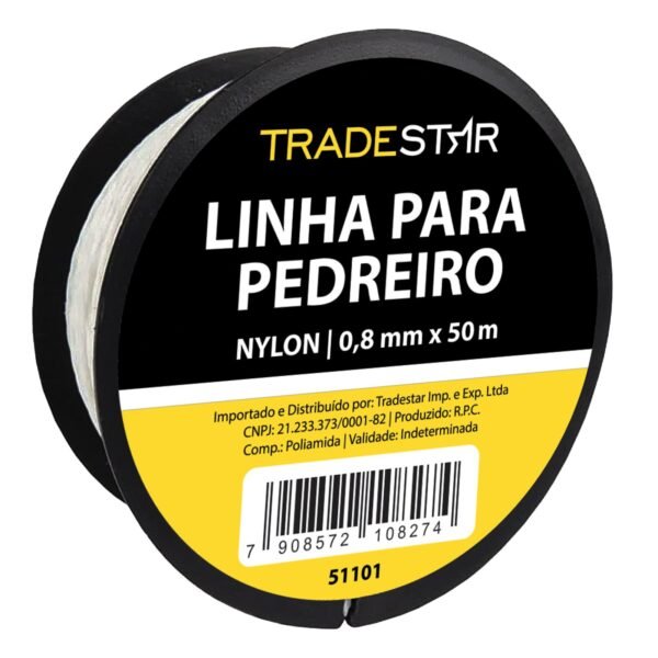 LINHA P/ PEDREIRO NYLON 50M - Imagem 3
