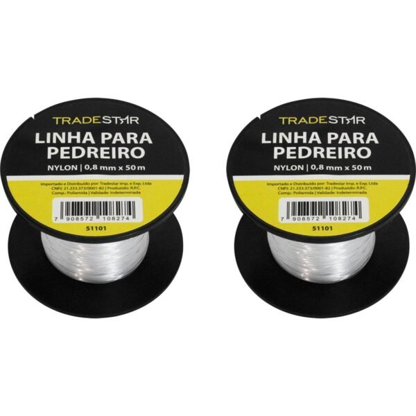 LINHA P/ PEDREIRO NYLON 50M - Imagem 5