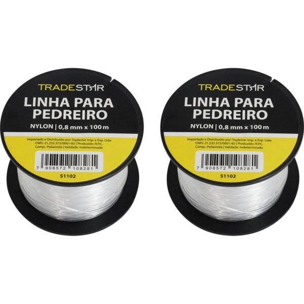LINHA P/ PEDREIRO NYLON 100M - Imagem 3