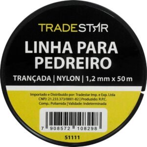 LINHA P/ PEDREIRO NYLON TRANCADA 50M