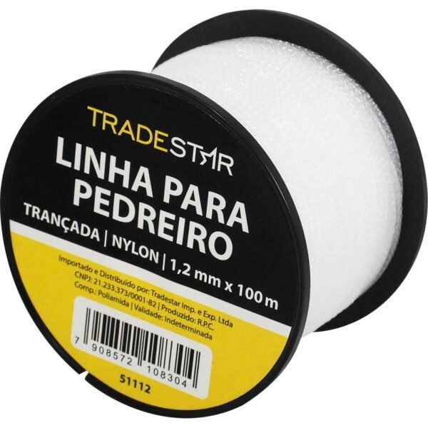 LINHA P/ PEDREIRO NYLON TRANCADA 100M - Imagem 2