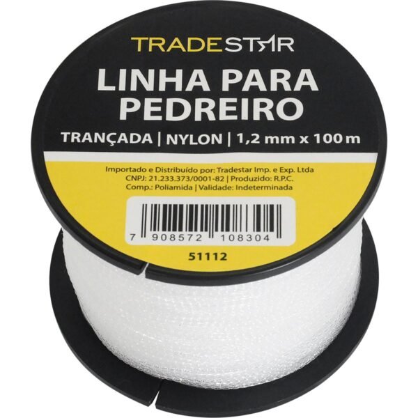 LINHA P/ PEDREIRO NYLON TRANCADA 100M - Imagem 4