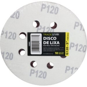 DISCO DE LIXA C/ VELCRO G120