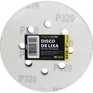 DISCO DE LIXA C/ VELCRO G320