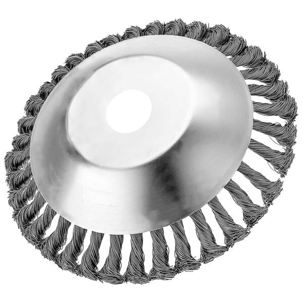 ESCOVA DE ACO PARA ROCADEIRA 6" - Imagem 2