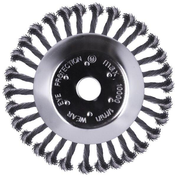 ESCOVA DE ACO PARA ROCADEIRA 8" - Imagem 2
