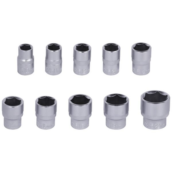 JOGO SOQUETES 3/8" 12 PCS CRV PRO - Imagem 3