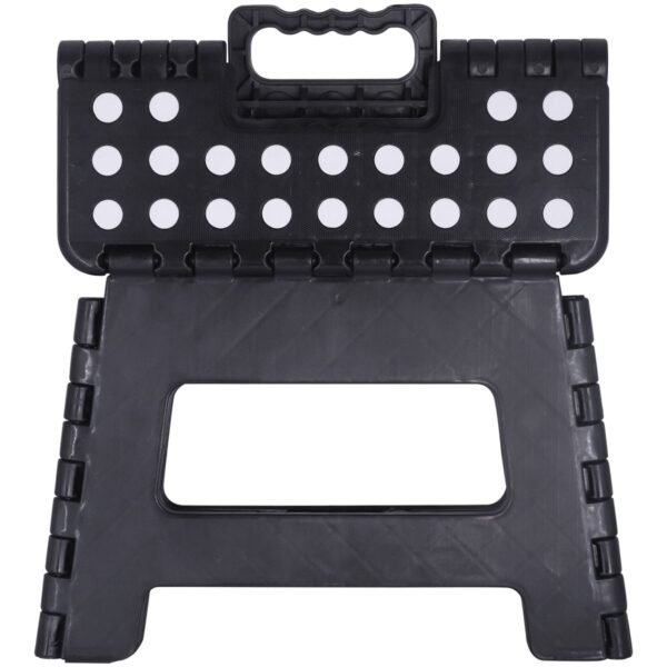 BANQUETA PLASTICA DOBRAVEL PRETA - Imagem 4